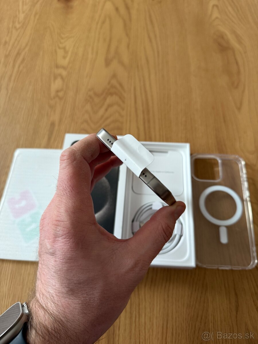 iPhone 15 Pro Max 256 gb Natural Titanium -nepoužitý, záruka - 8