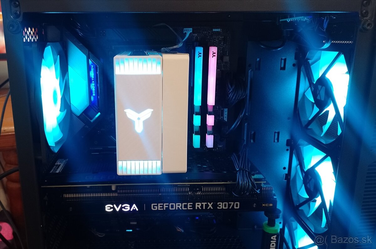 Herný PC – RTX 3070 OC 8GB+Ryzen5+NVMe+ Windows 11 Pro - 8