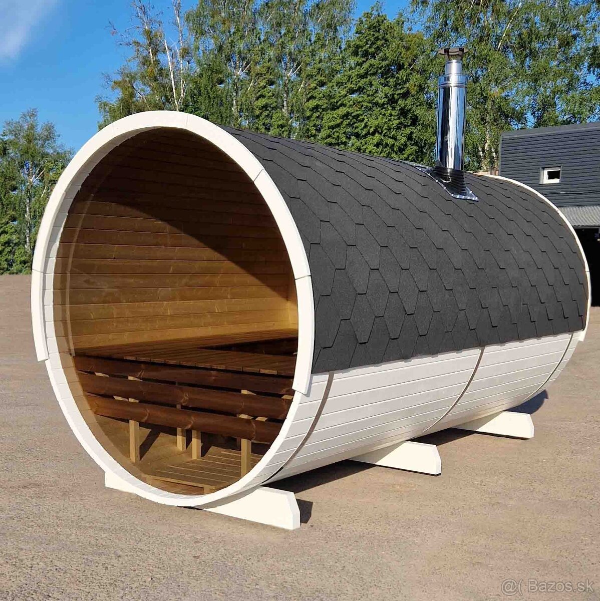 Fínska sudová sauna - 8