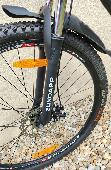 Celoodprúžený horský bicykel 29 kolesá - 8