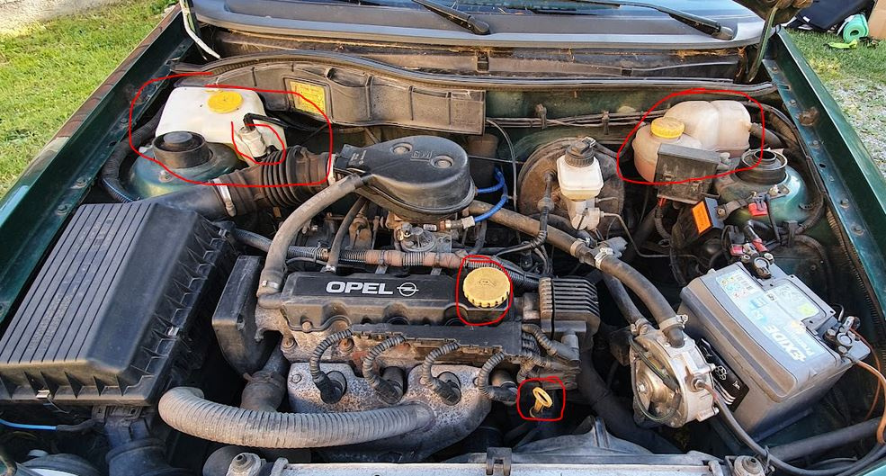 Opel Astra F / G náhradné náhradné diely všetko spolu 30€ - 8