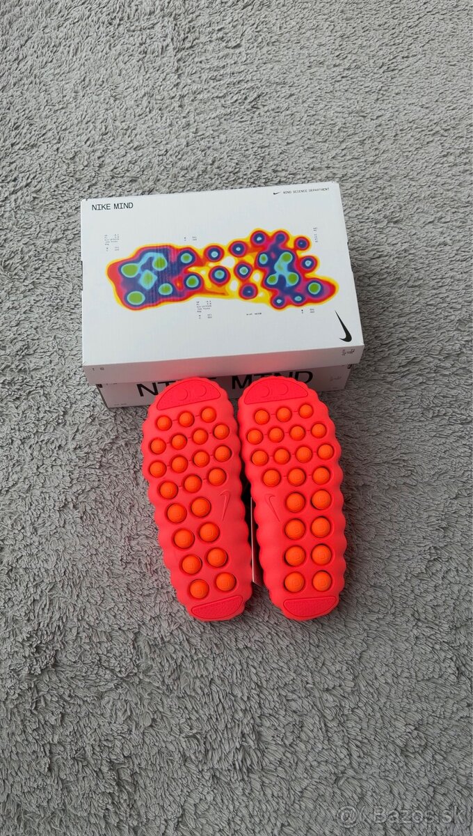 Nike Mind 001 Slide Solar Red - 8