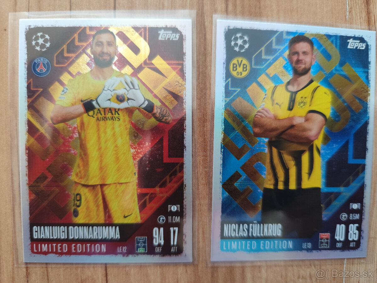 Futbalové kartičky Match Attax 2024/25 - Limit Edition - 8