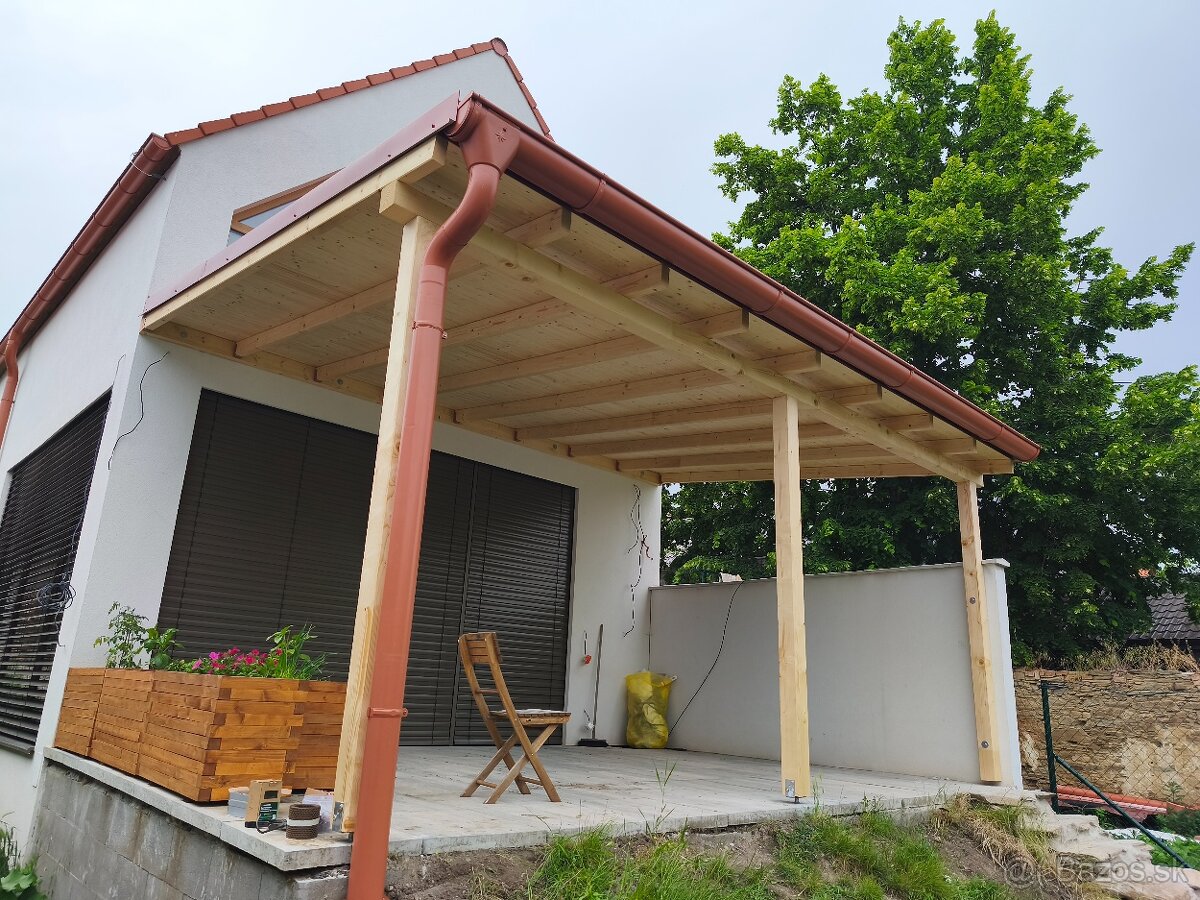 Prístrešky Altánky Strechy - 8