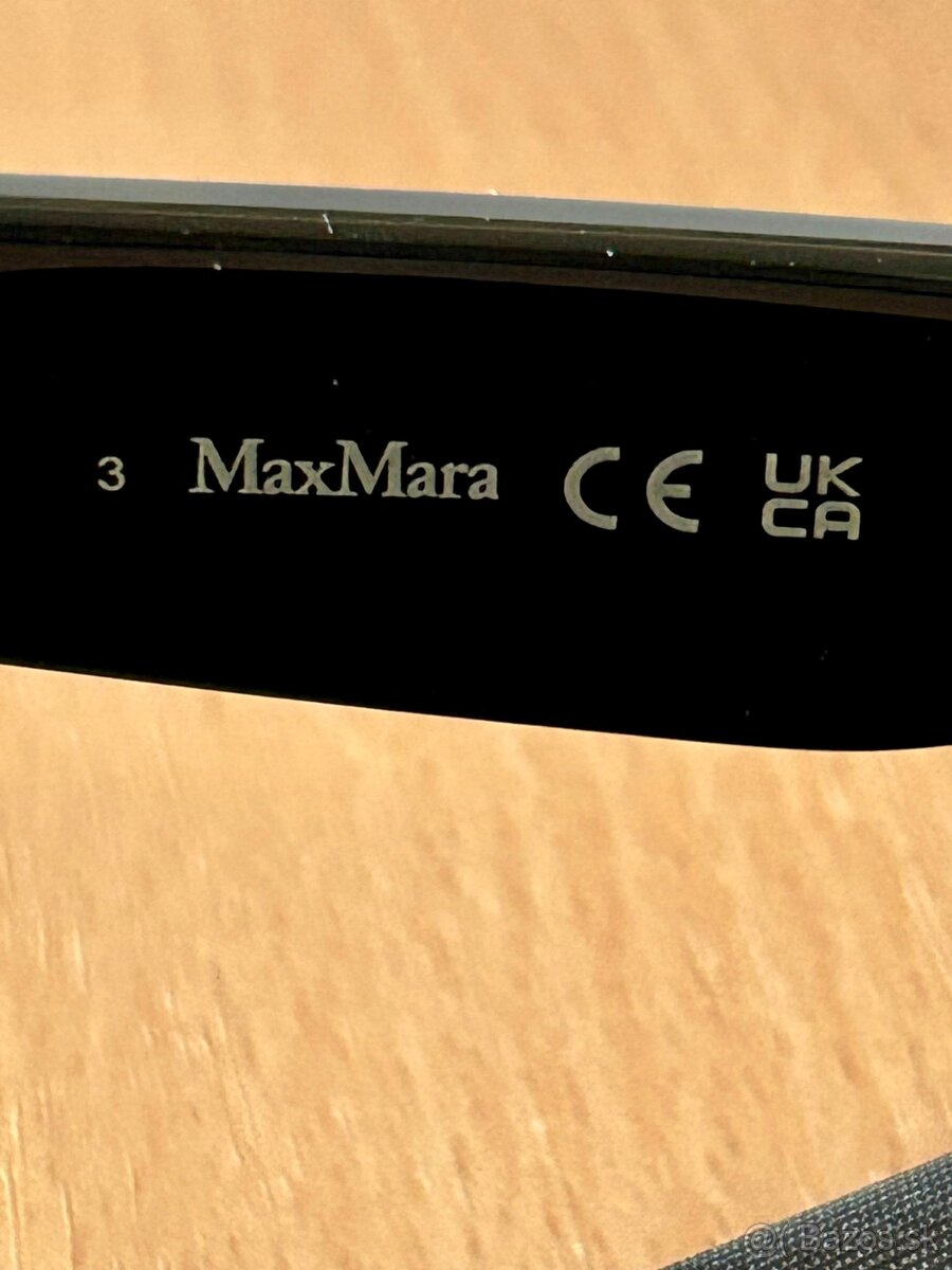ČIERNE SLNEČNÉ OKULIARE zn.MAX MARA Cat Eye - 8
