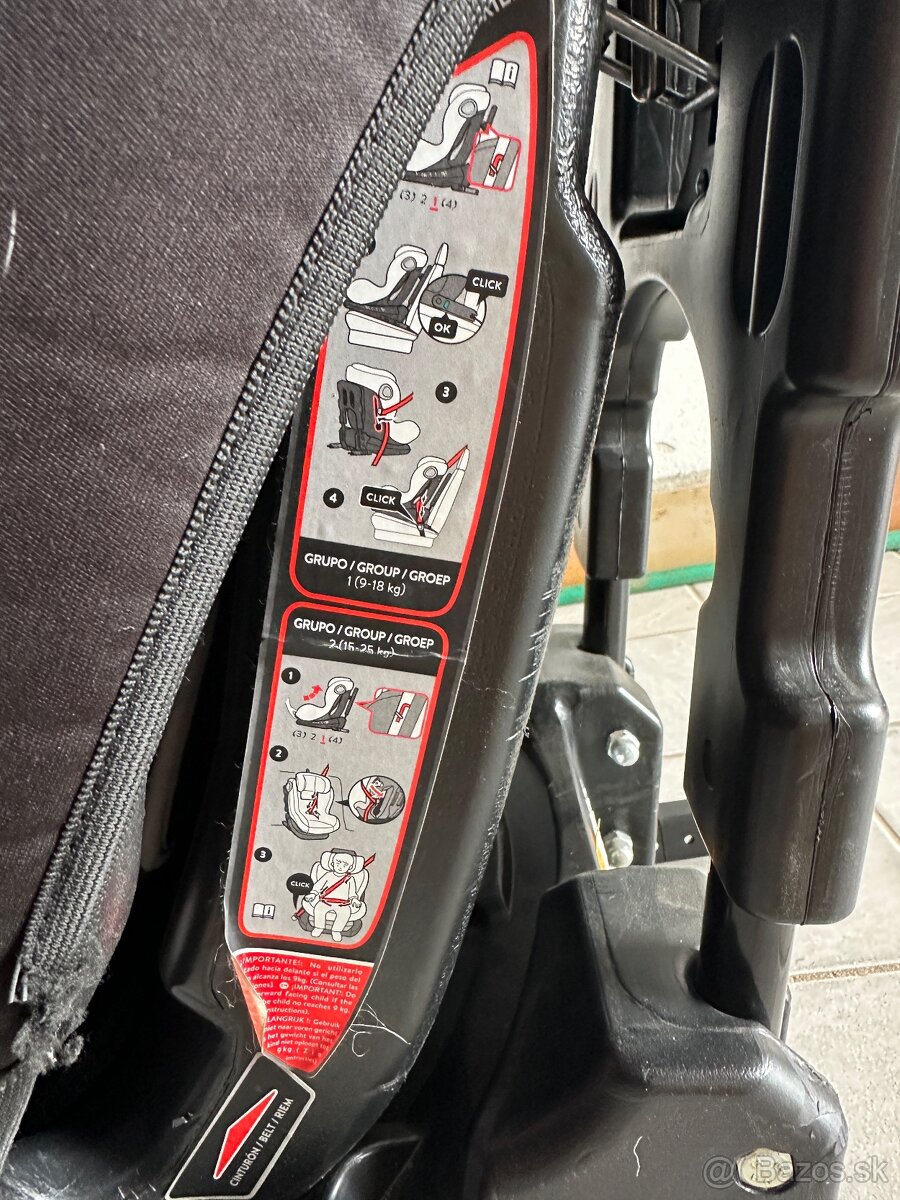 Detská auto sedacka BABYAUTO biro fix - 8