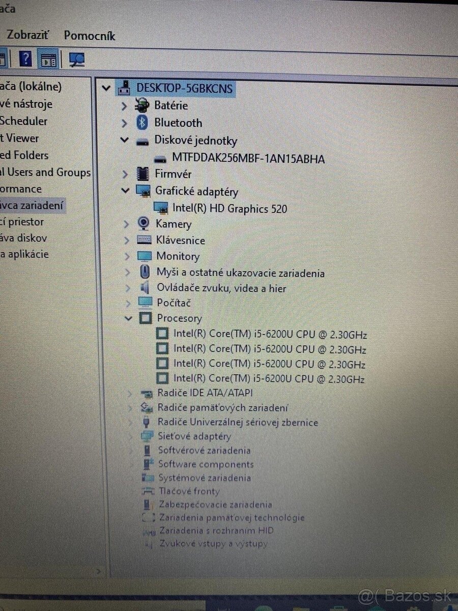 #013 - HP EliteBook 820 G3/i5 6200/8GB/256GB SSD/W10 - 8