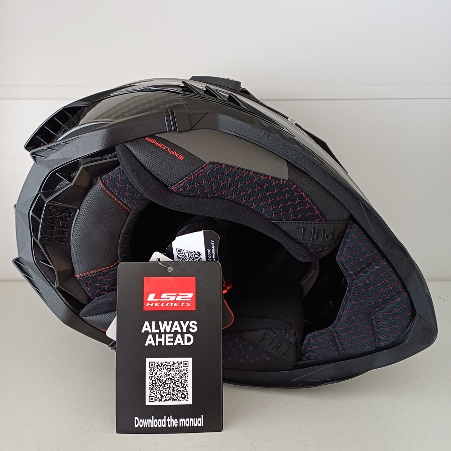 Enduro přilba LS2 Explorer Carbon Glos - 8