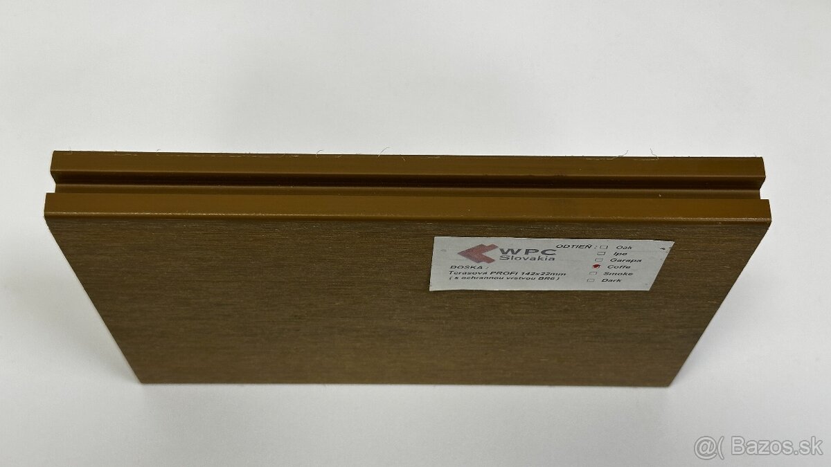 WPC Slovakia PROFI duta 142x22mm - Coffe - 8
