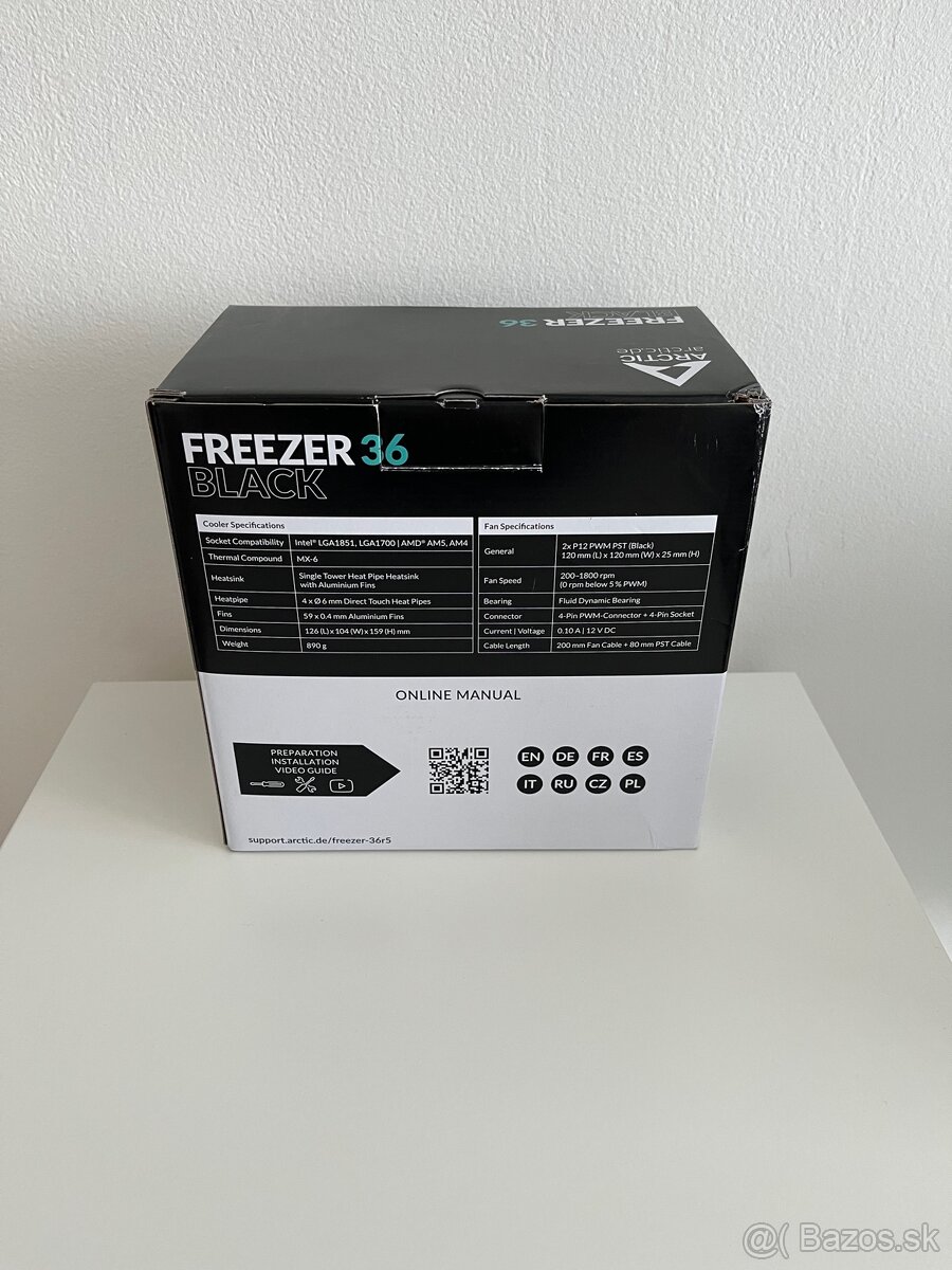 Arctic Freezer 36 Black - 8