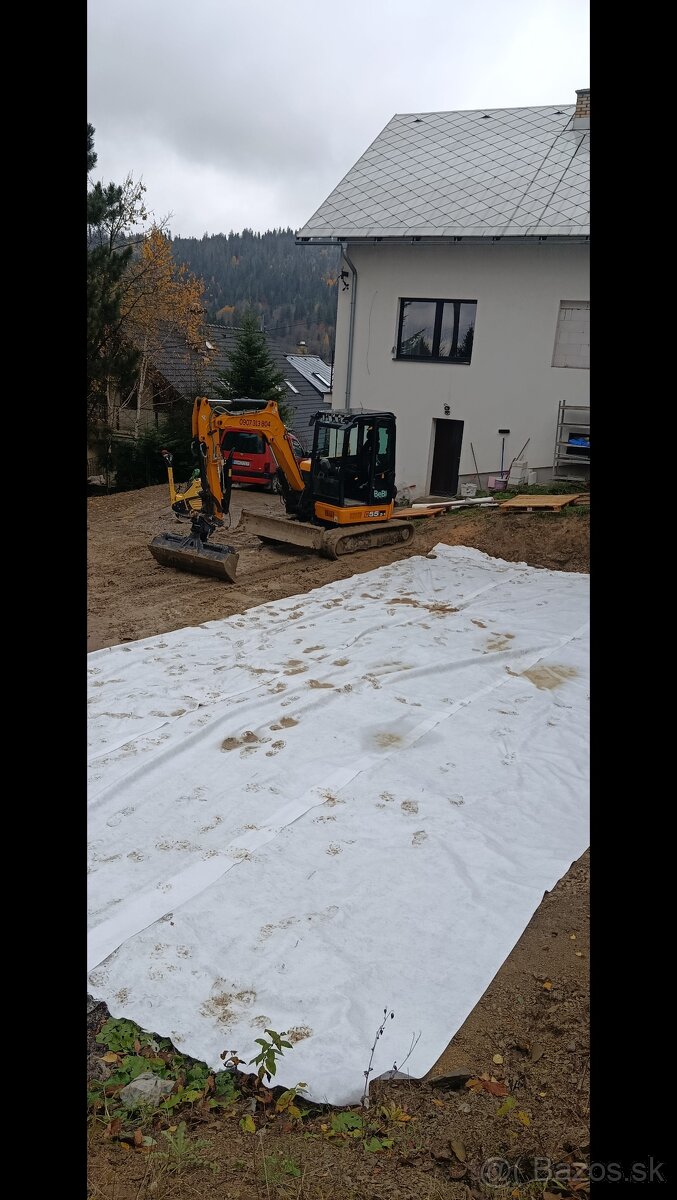 Zemné a výkopové práce/transport materialov - 8