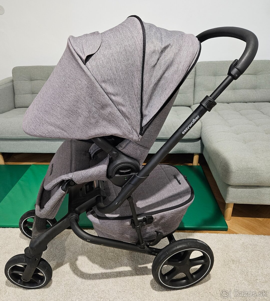 Kombinovaný kočík Easywalker Jimmey Iris Grey - 8