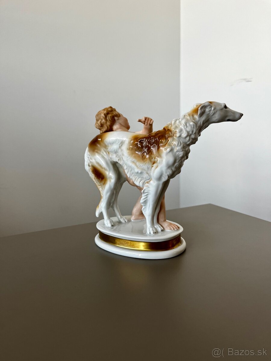 Porcelanovy pes - barzoj a dieta - 8