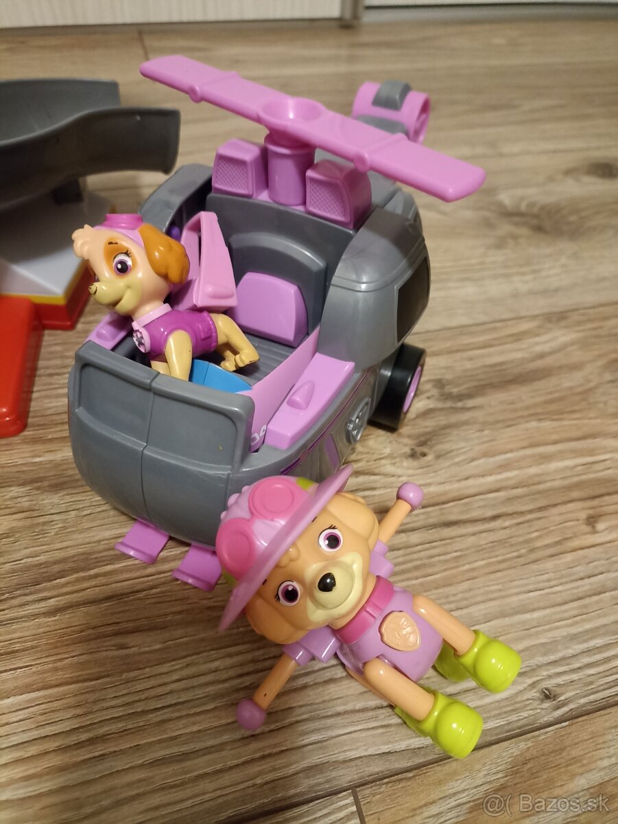 Predám vežu labková patrola plus autá plus postavičky - 8