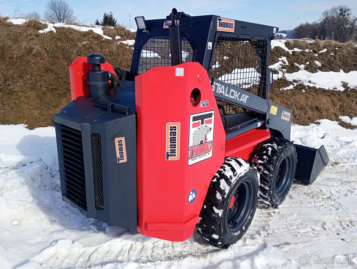 Šmykom riadený nakladač Thomas T133 - 8