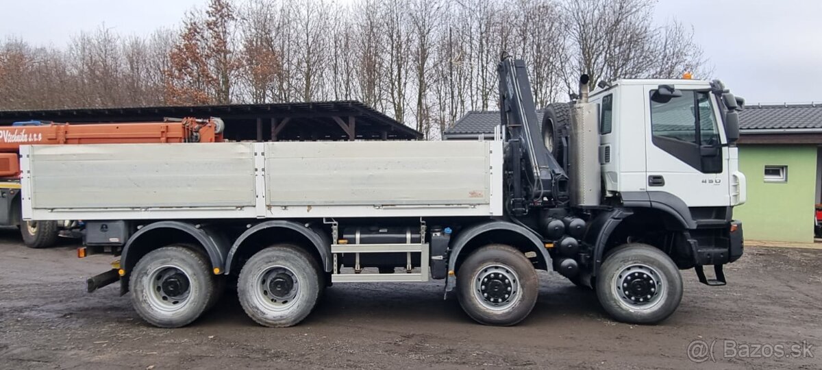 Iveco Trakker 450 8x8 s hr HIAB 144 - 8