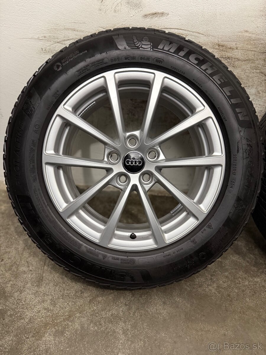Zimná sada Audi A6 C8 - 5x112 R17 , 225/60/17 Michelin - 8
