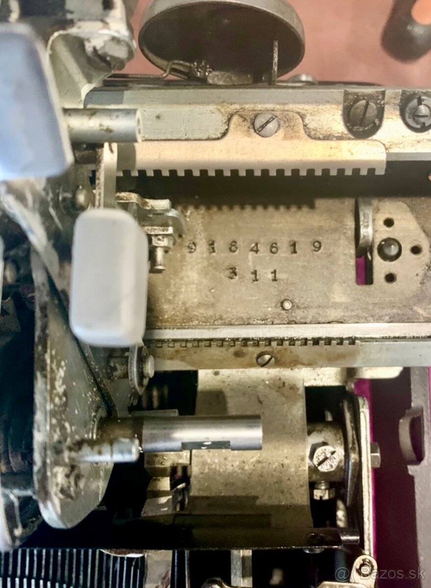 Písací stroj Consul / retro / - 8