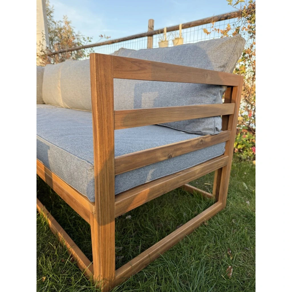 Variabilná drevená sedačka Evissa - 8