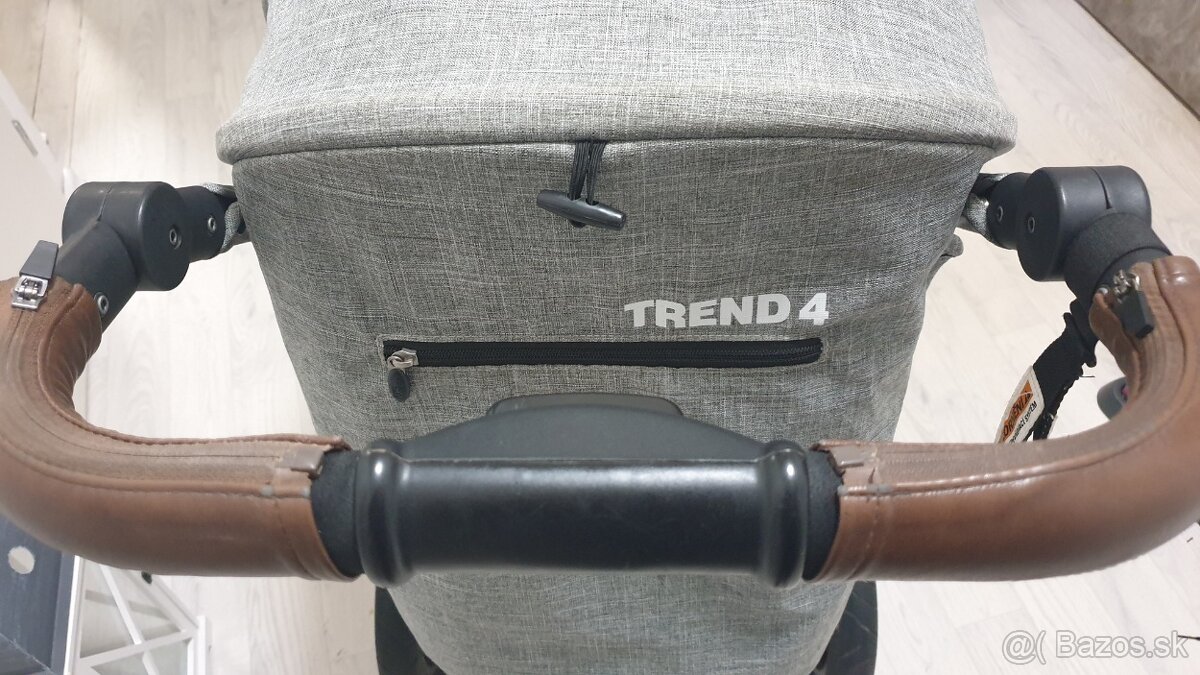 VALCO BABY Kočík športový Sport Trend 4 Black Grey marle - 8