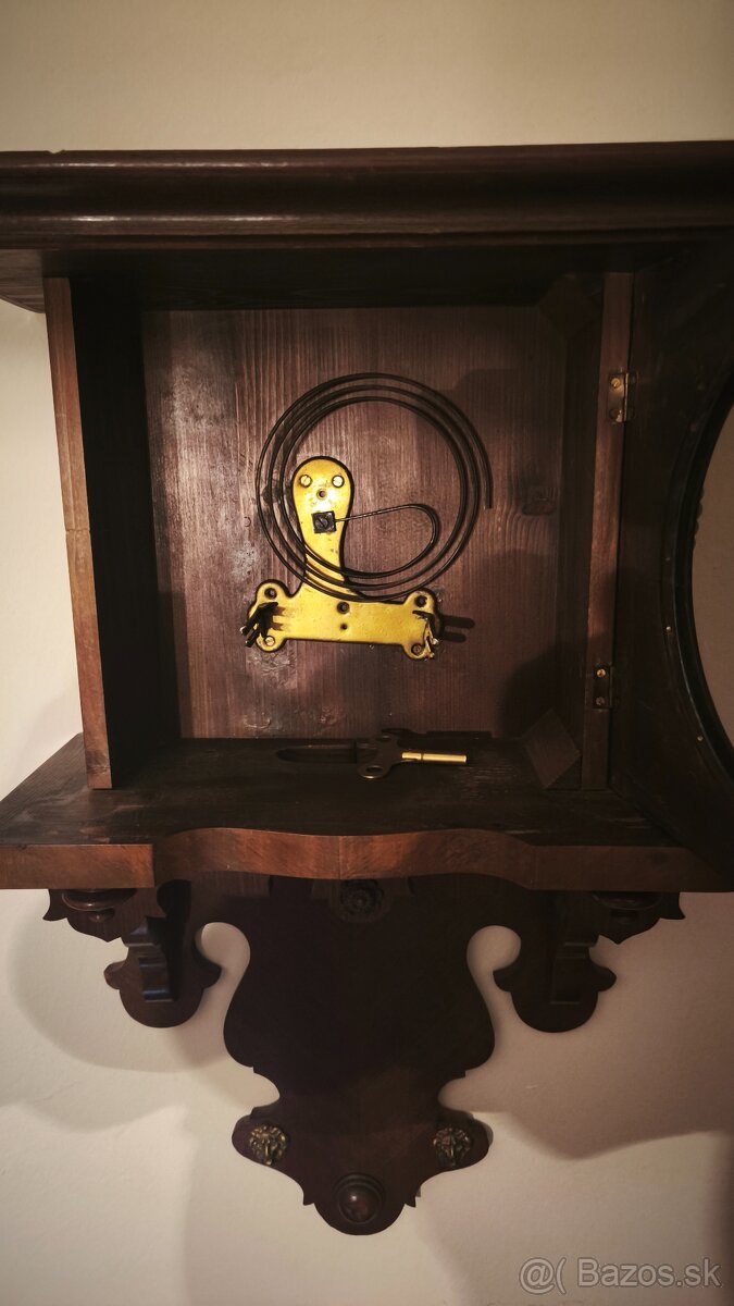 Starožitné hodiny SILESIA od fy Gustav Becker 1920 - 8