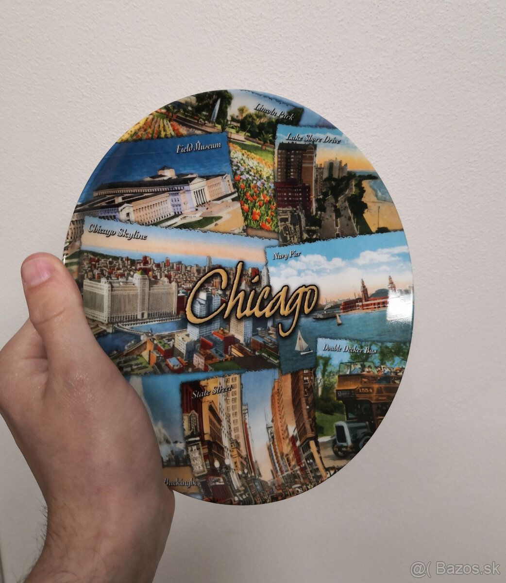 Porcelánový tanier Chicago - 8