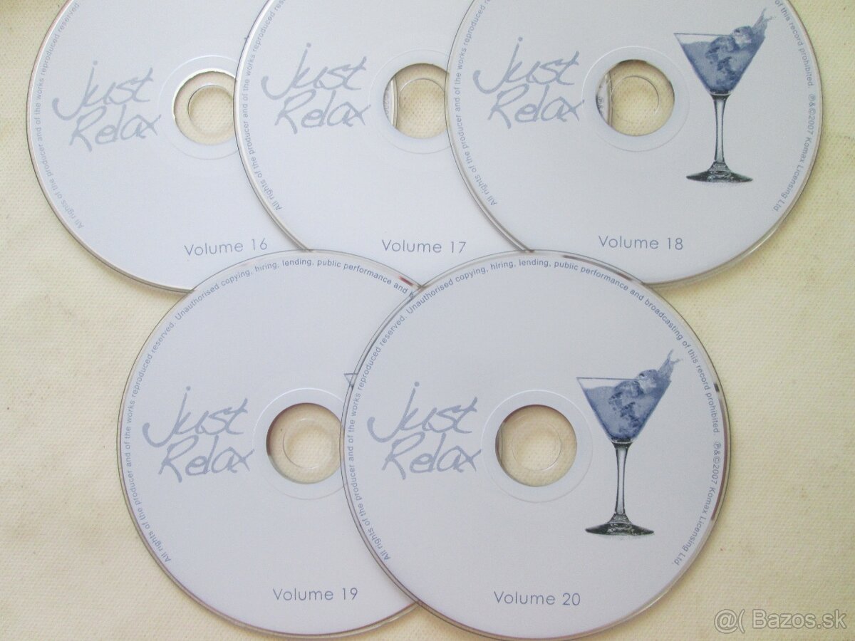 Hudobné kolekcie na CD bez obalov, - 8