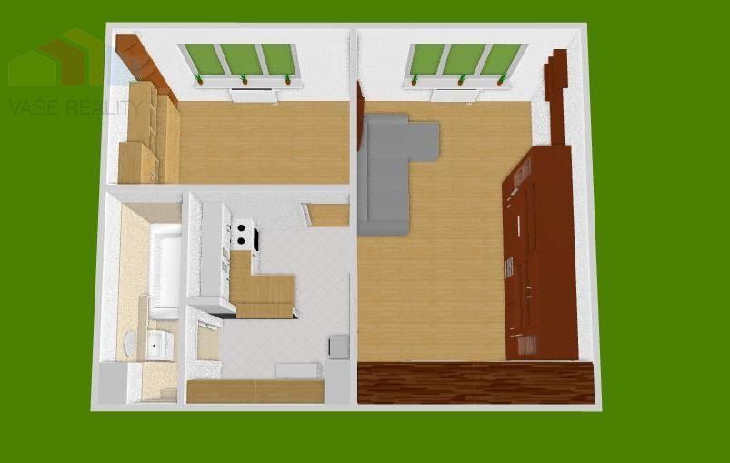 Na prenájom 1,5 izbový útulný byt, 36 m², Kadnárova ul, Rača - 8