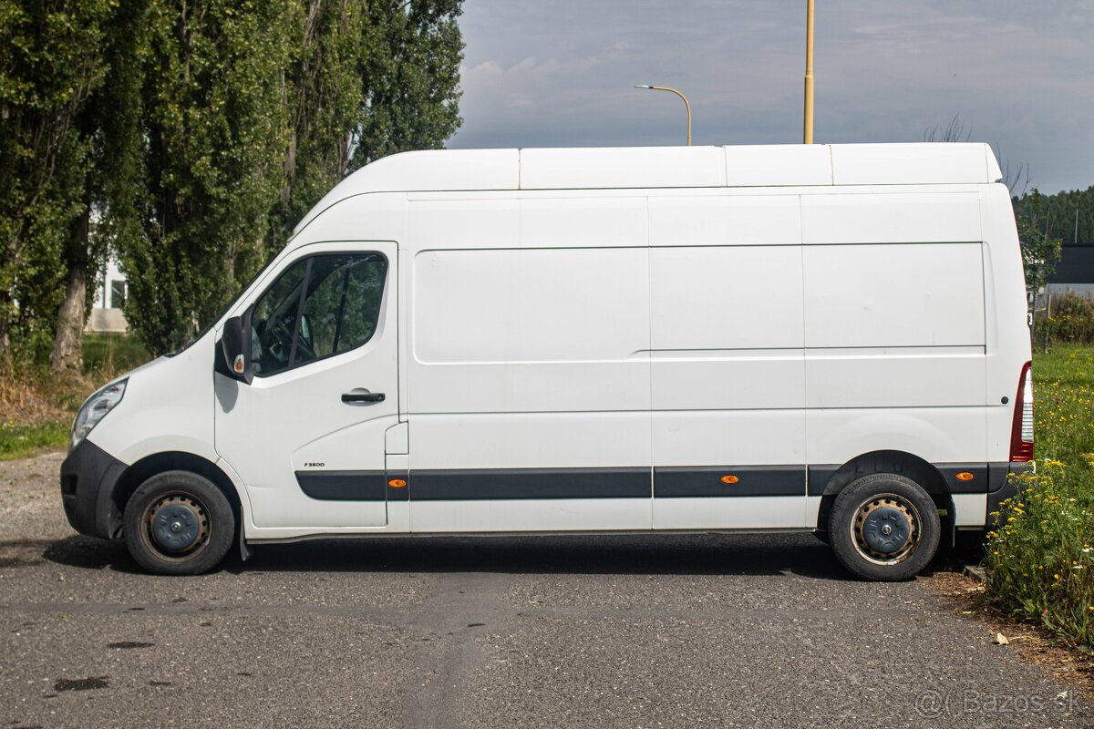 Opel Movano L3H2 92kW, Ťažné na 2.5t, Nezávislé kúrenie - 8
