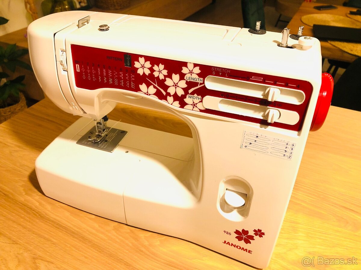 Šijací stroj Janome - 8