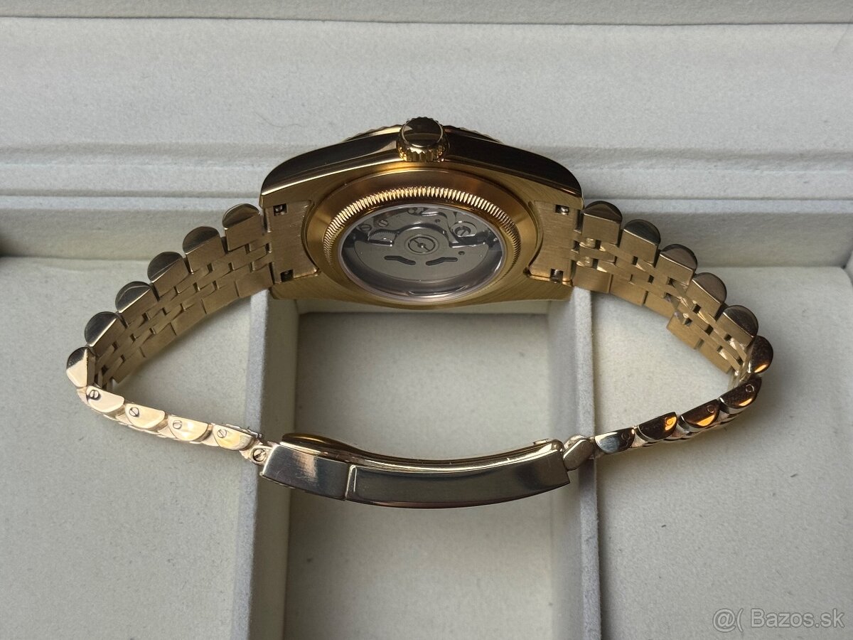 Seiko Custom Mod Watch Hodinky Datejust Gold - 8