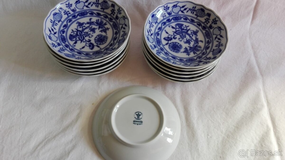 Cibulák 3 druhy misy / misky kompótové / šalátové - 8