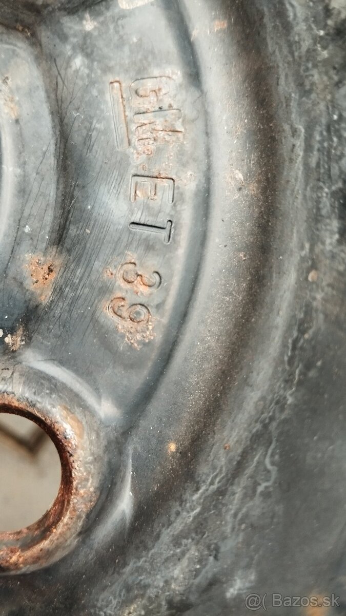 Sada diskov 4x100 opel pneu. 185/70R14 SEMPERIT - 8