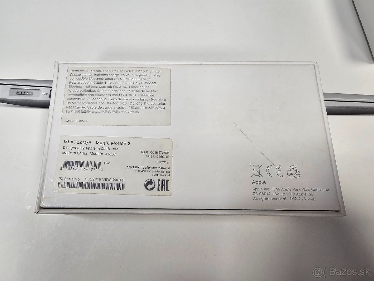 MacBook Air 2017 + Magic Mouse + AirPods 2 - 8