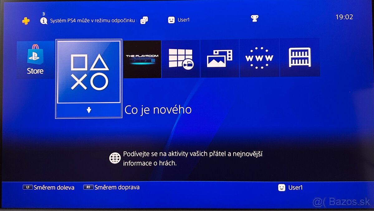 PlayStation 4 Slim 500 gb + DualShock + 2 hry - 8