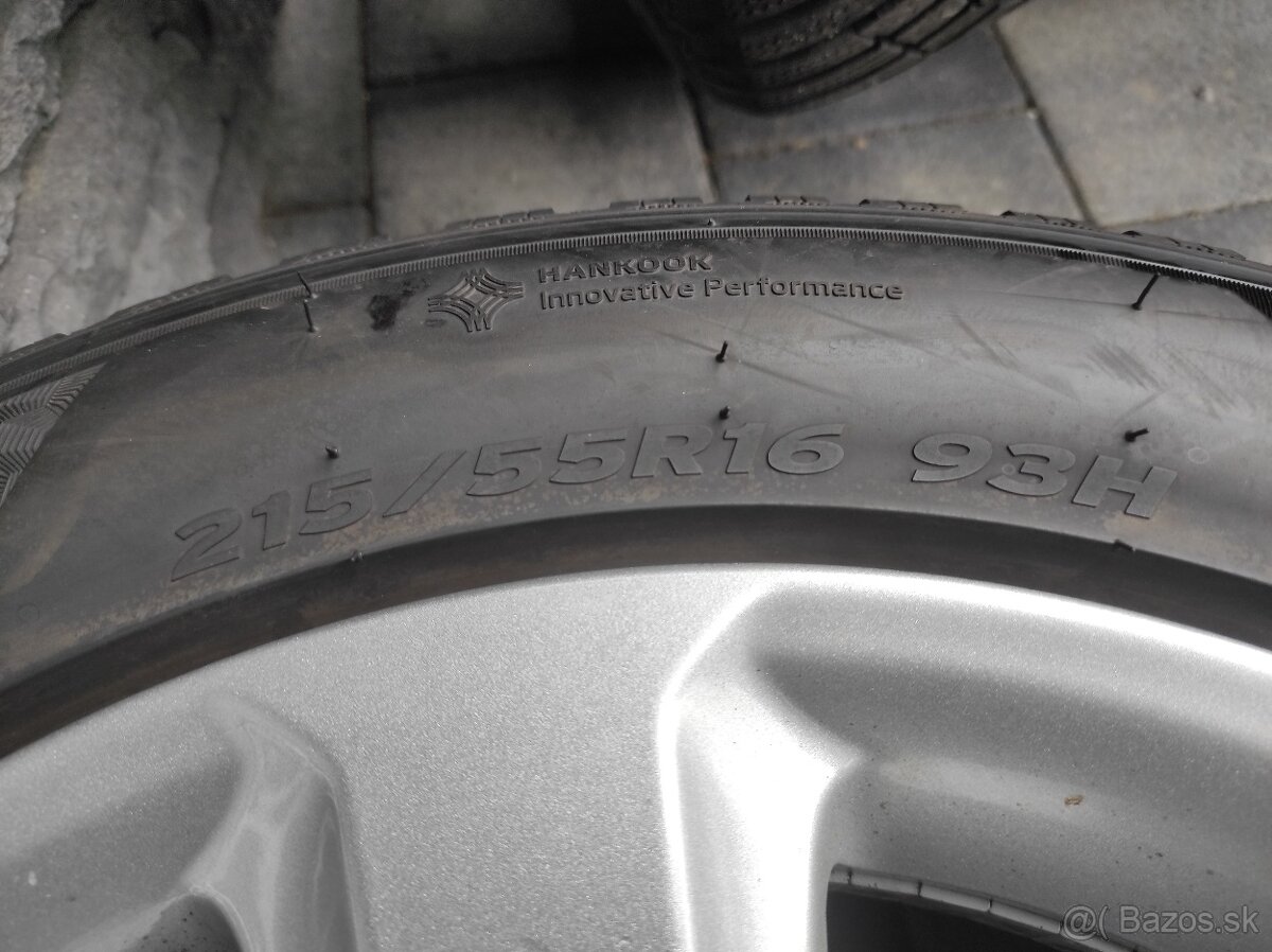 Zimná sada 16" 5x108 Ford 215/55 R16 - 8