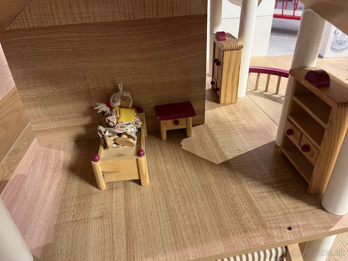 Eichhorn Drevený domček s doplnkami + DARČEK - 8