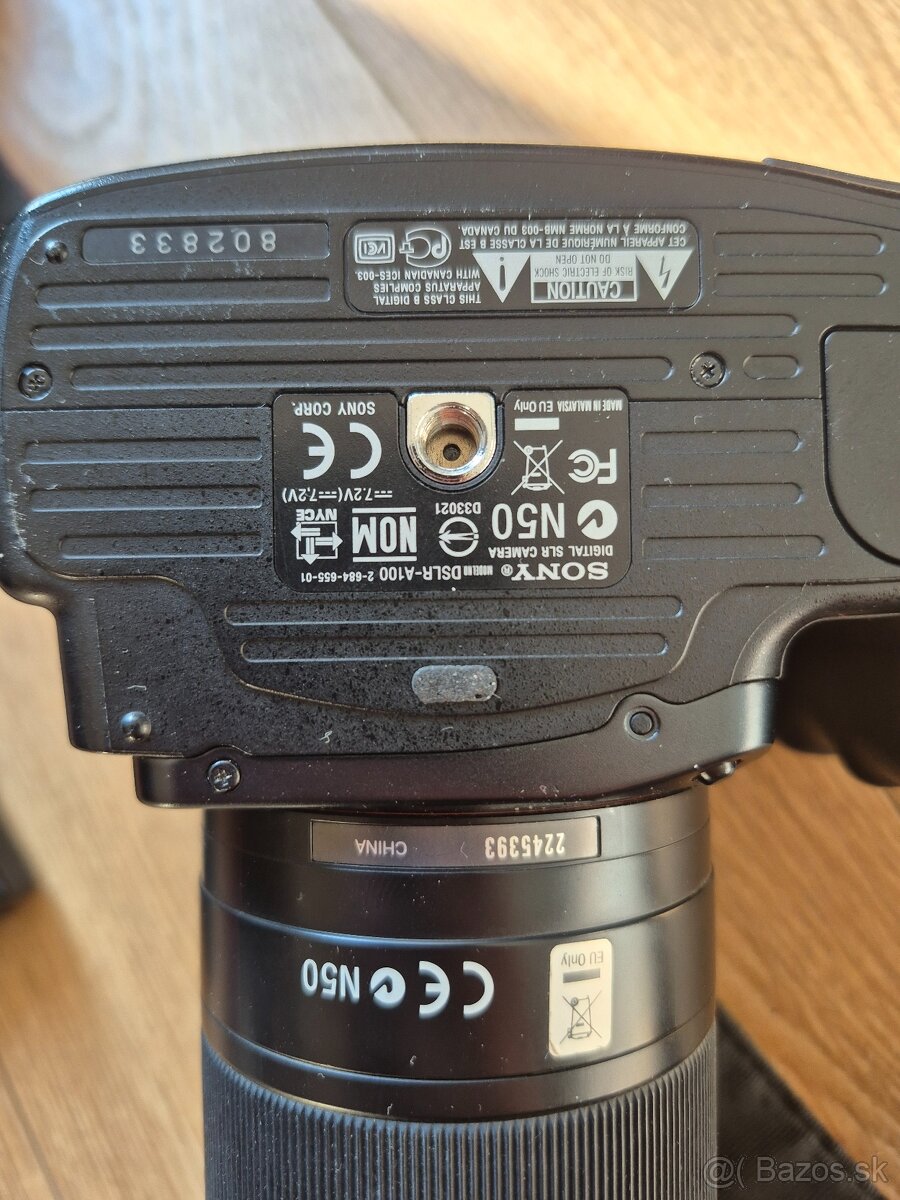 Profesionálny Full-frame set Sony Alpha A900 + A100 + 4 obje - 8