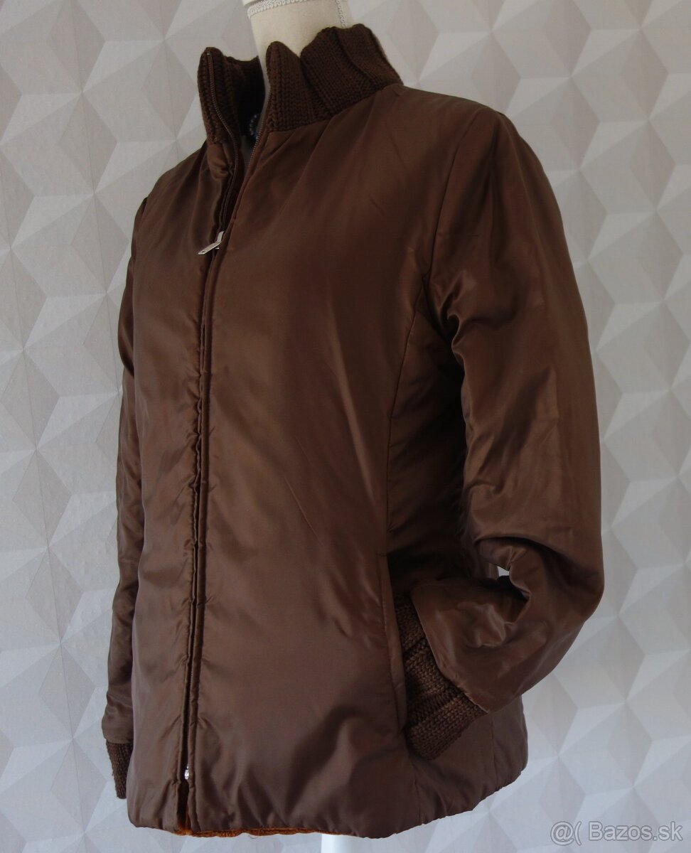 Obojstranná bunda Alberta Ferretti, veľ. M/L - 8