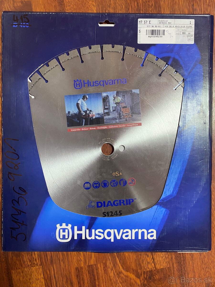 rezné a diamantové kotúče Husqvarna - 8