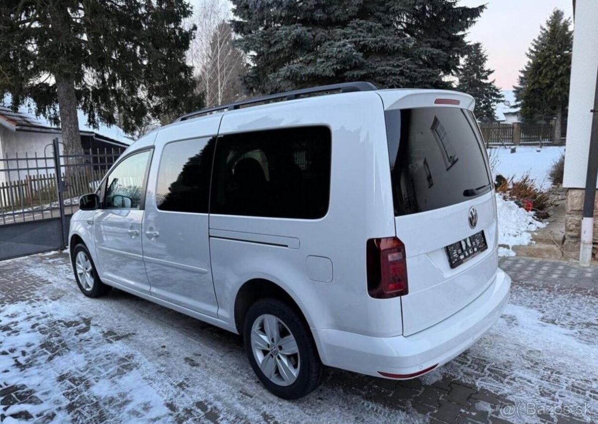 Volkswagen Caddy 2,0TDi MAXI 1Majite,2x šoupačk nafta - 8