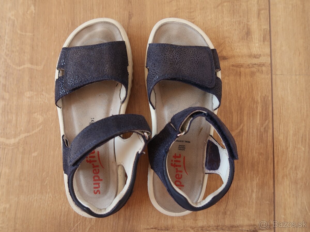 Sandálky SUPERFIT SPARKLE 31 (20 cm) modré - 8