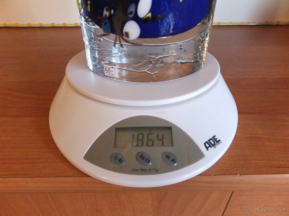 Nádherná masivní velká značená váza, váha 1864 g. - 8