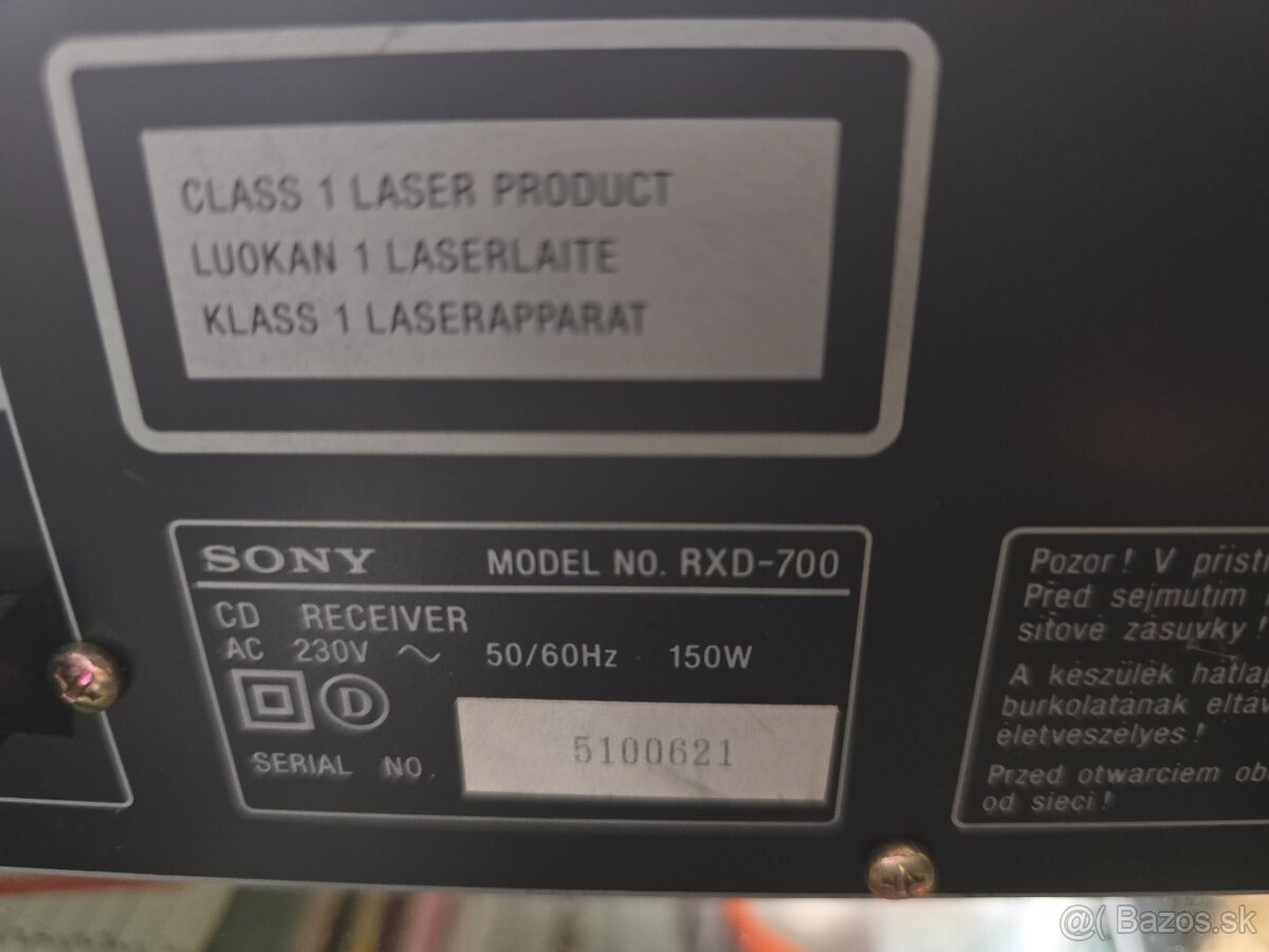 SONY RXD-700 cd receiver 3 v jednom - 8