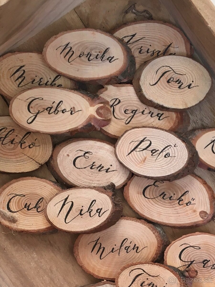 Menovky na svadby a oslavy - 8