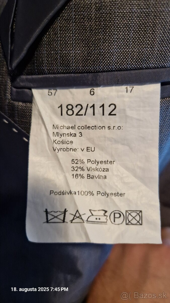 Sako s Nohavicami Oblek (Moznost dovozu zadarmo) - 8