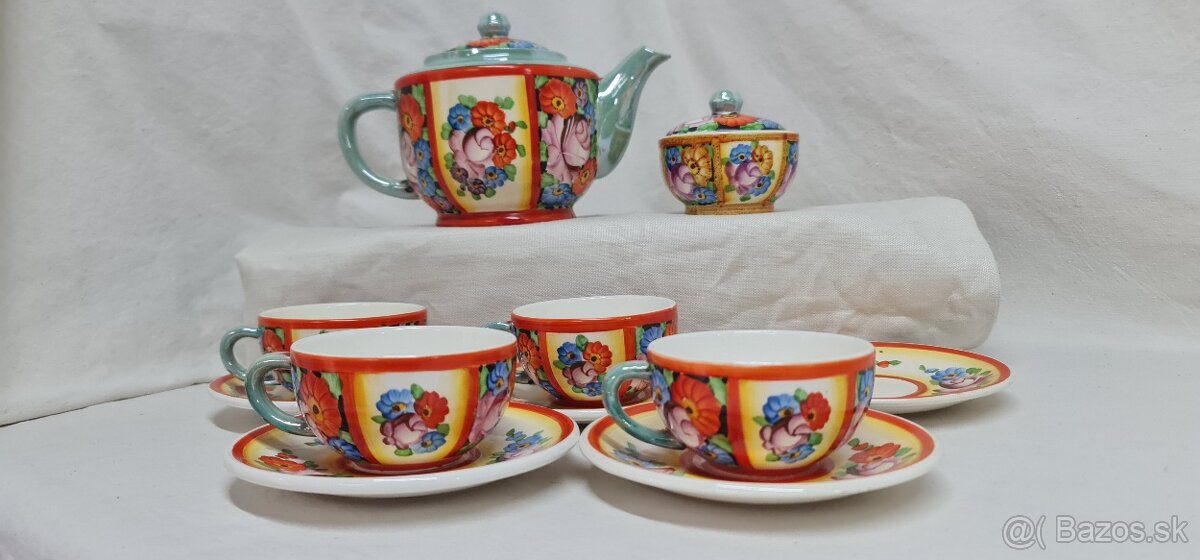 Čajová súprava Ditmar urbach Czechoslovakia - 8