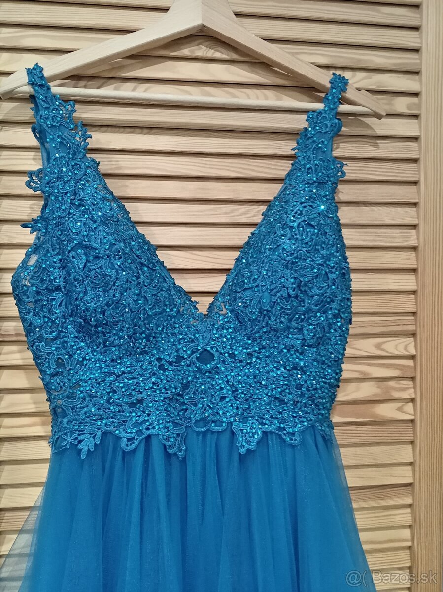 Predám krásne šaty, raz oblečené - 8