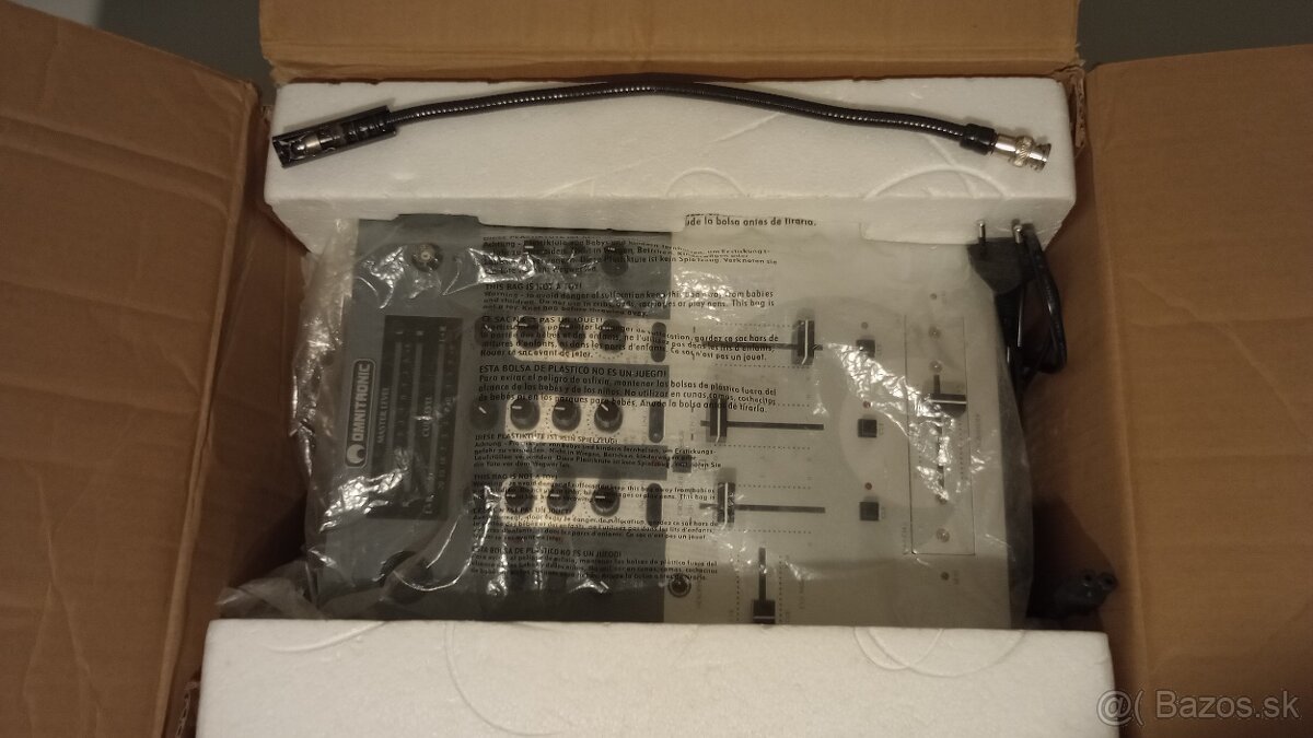 Mixážny pult Omnitronic PM-524 EL - 8