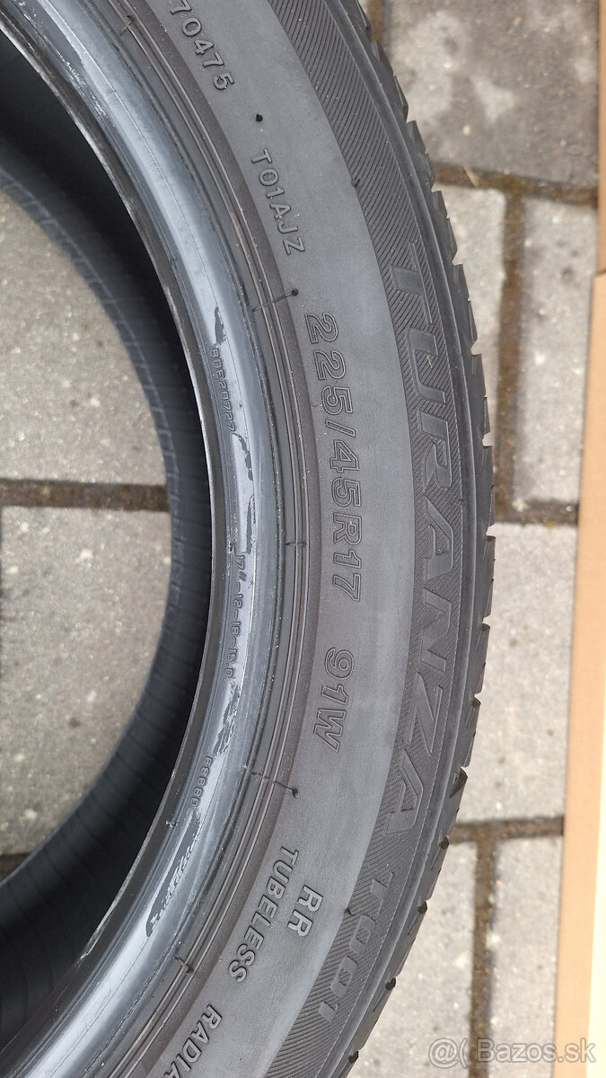 Letné pneumatiky 225/45 R17 - 8